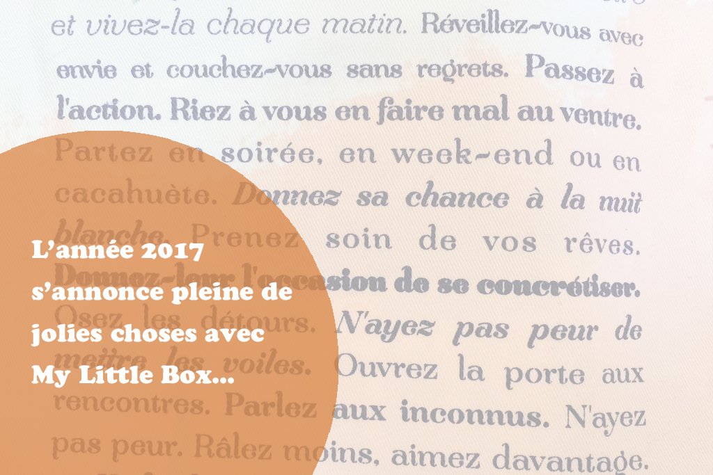 CDLBox's tweet image. On revient sur la #mylittlebox de janvier sur le blog, ça se passe juste ici : bit.ly/2ngc6tt