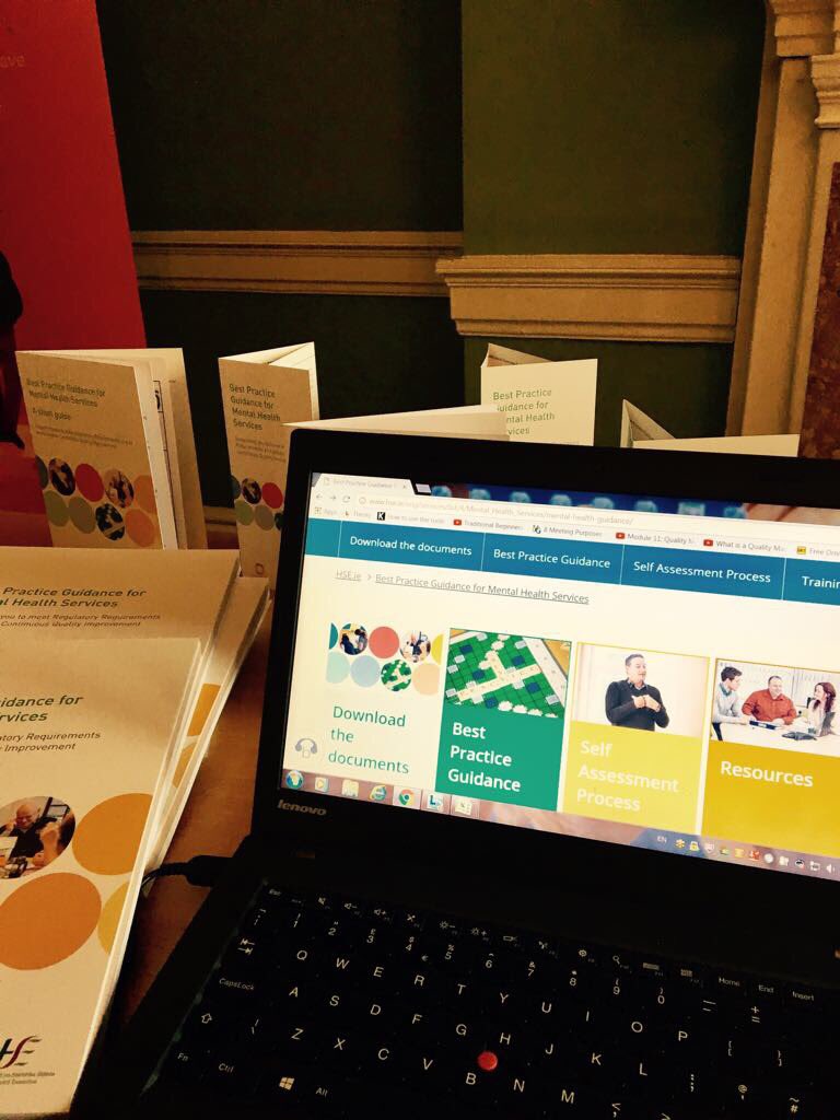 HSELive's tweet image. #BestPracticeGuidance for Mental Health Services published and discussed at Seminar this morning. Read it here: hse.ie/mentalhealthgu…