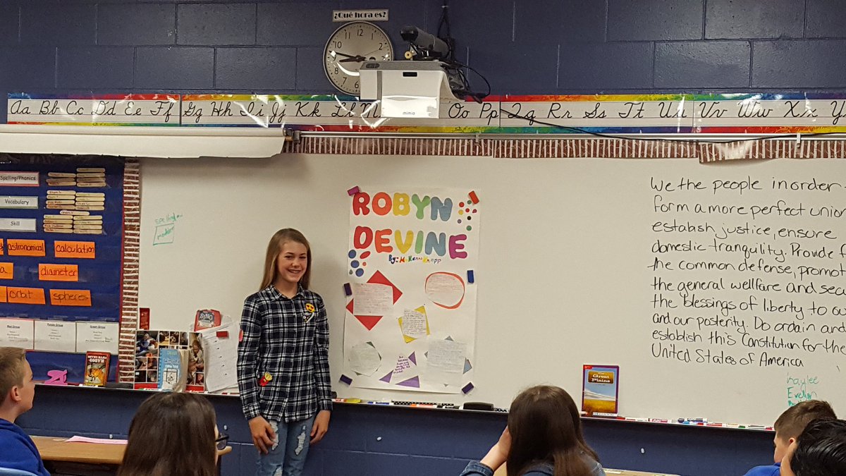 MissFitzBPS's tweet photo. Day 4 of Good Human Project presentations! We are learning about so many cool people! @benningtonelem #5thgrade #goodhumanproject https://t.co/0MUARzvSqw