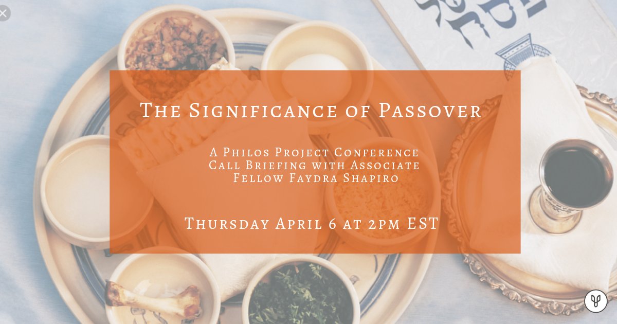 philosproject's tweet photo. Questions about passover? Ask Dr. Faydra Shapiro today at 2pm! https://t.co/1wpTtu4Lor https://t.co/qqCuEkbDl3