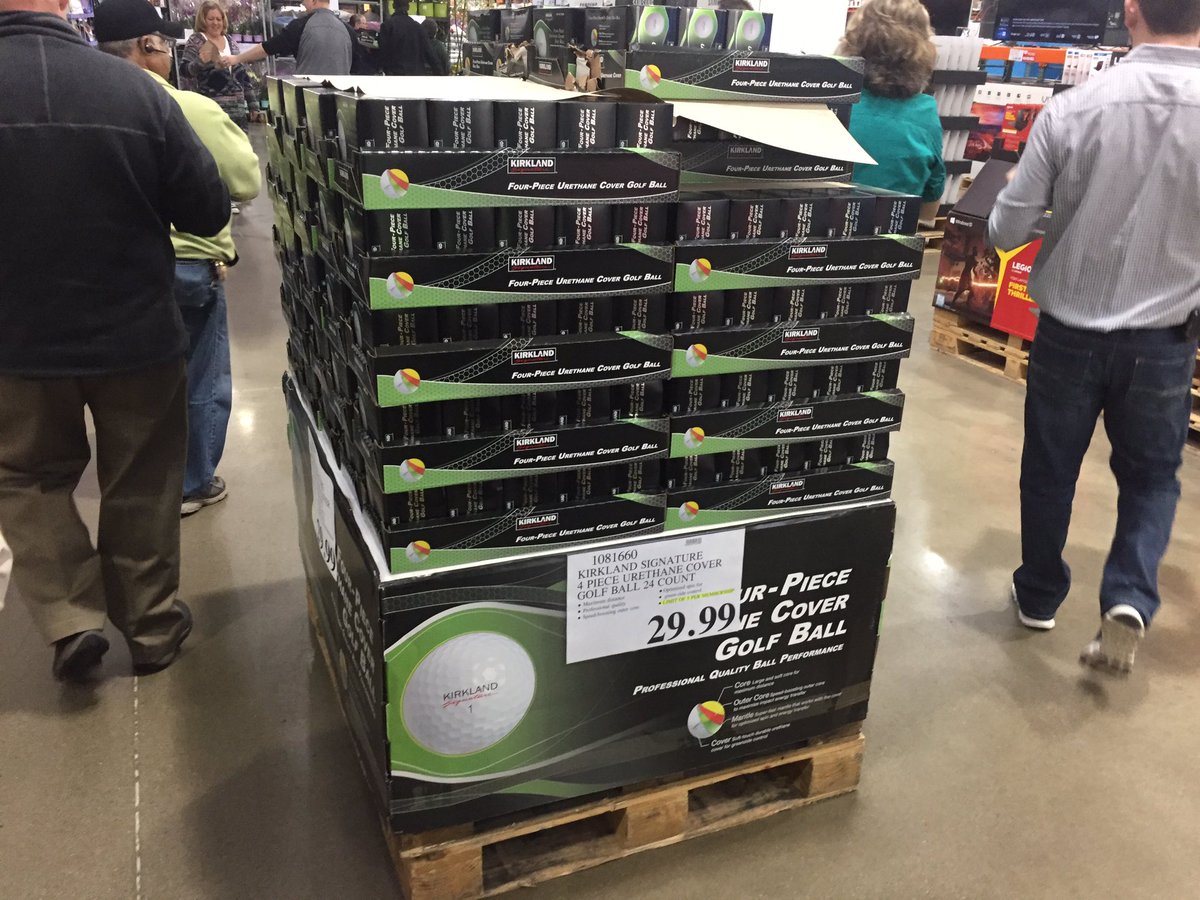 GolfWRX's tweet photo. Kirkland Signature golf balls are back in @Costco selling for $29.99 per two dozen! https://t.co/EaWLlVaF7U