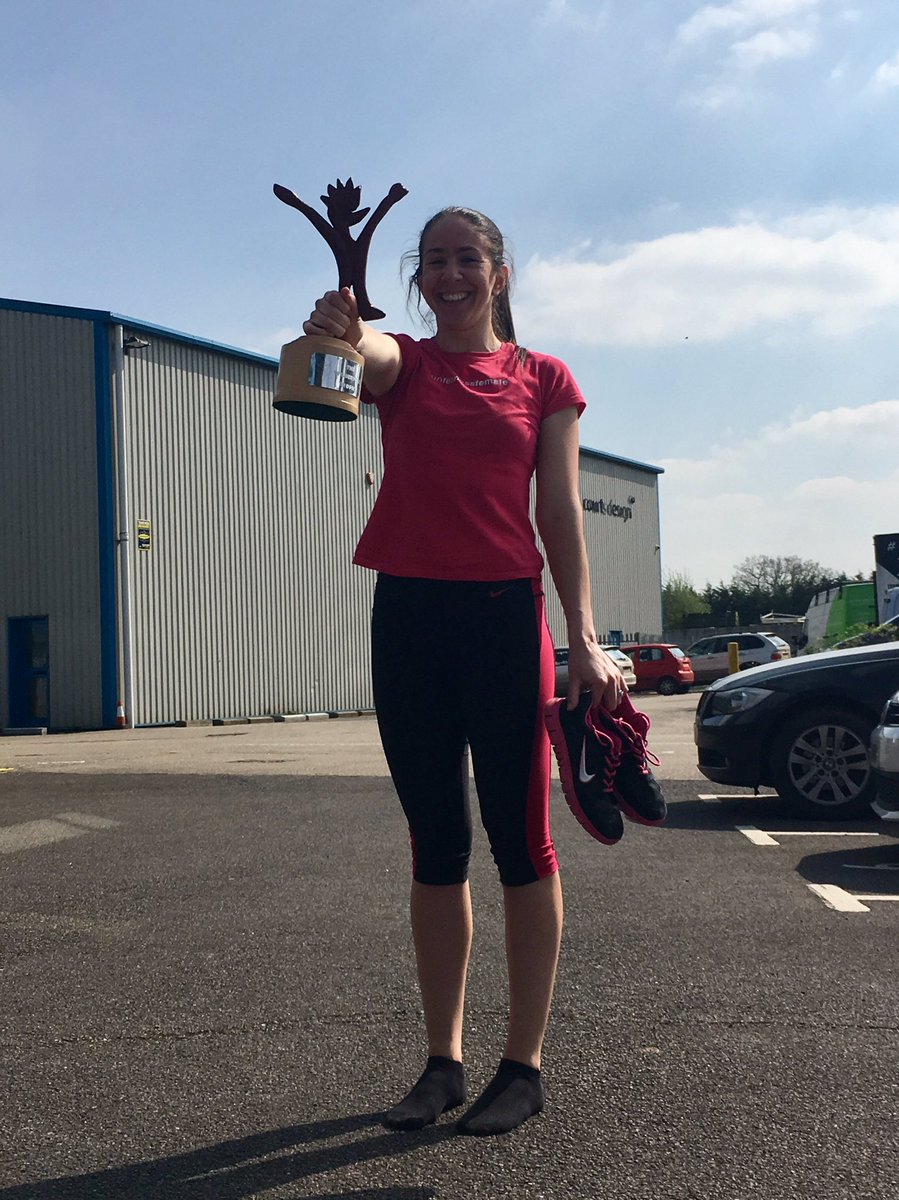 wildexpertise's tweet image. Winner of the wilderness trophy this week! Most improved lunchtime 2k run time - well done Dani! #worldphysicalactivityday