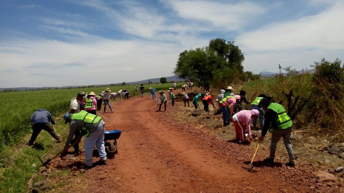 CoallaTino's tweet photo. #JuevesPET Trabajamos conservación de caminos Mpio. Numarán. Beneficio directo a familias michoacanas @PetSCT @vicky_colin @SCT_mx @gruizesp https://t.co/wr669nZ6VD