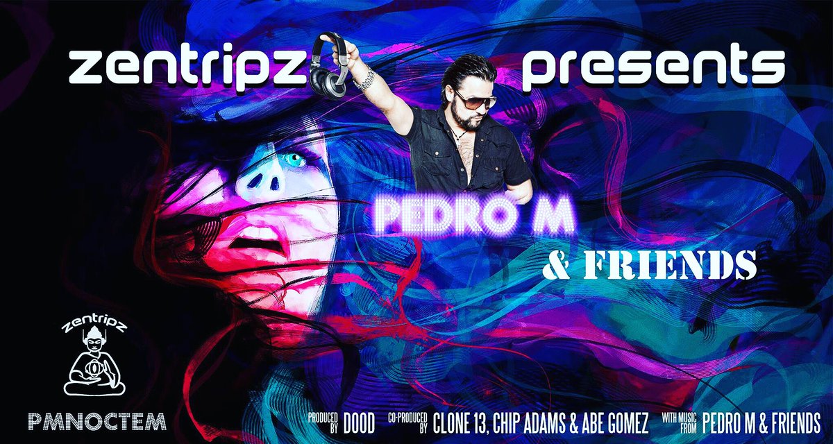 ZentripZ's tweet photo. Join us midnight tonight on @wmnf 88.5 #FM, the @tunein or #wmnf #radio apps for @ZentripZ presents @RealPedroM &amp; friends #deep #tech #house https://t.co/RP343iWWRy