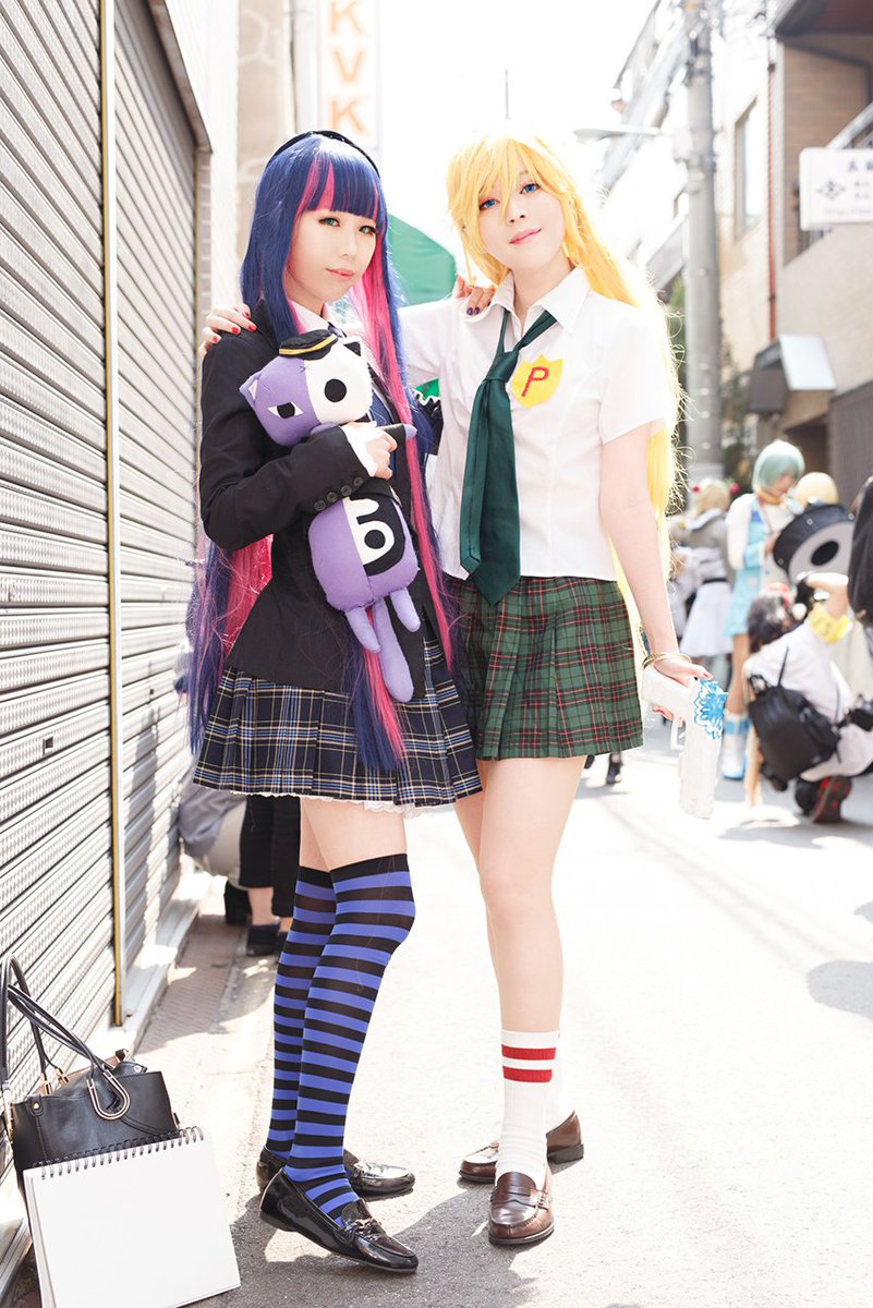 いち コス パンスト Panty Stocking With Garterbelt ミツバチのざわめき Panty 樽戸ちゃん Stocking いち Photo 魚さん 久々にスクール衣装出しました 魚さん綺麗に撮影して下さってありがとうございます T Co Svumorccst