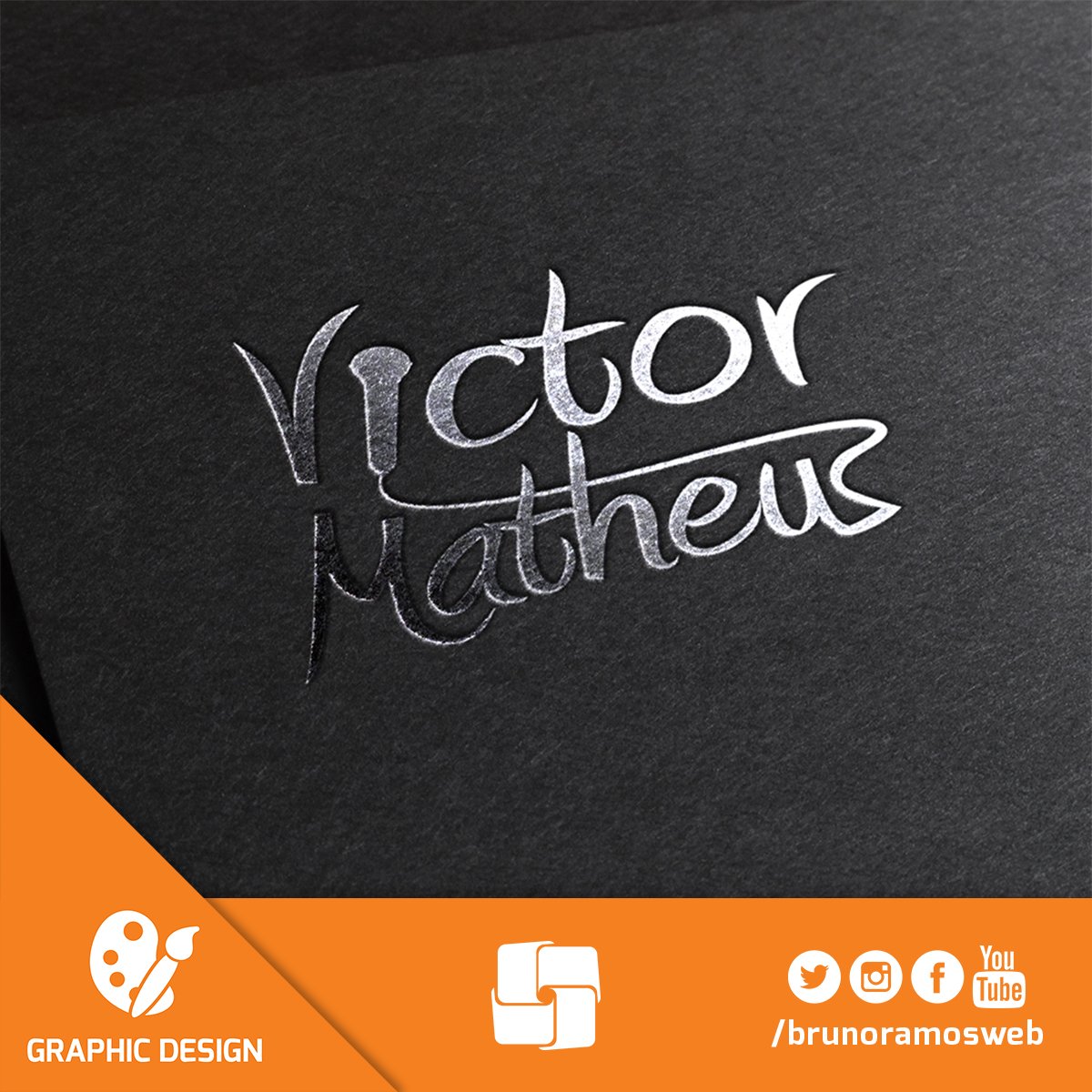 brunoramosweb's tweet photo. Design de Logo 👏👏👏 Arte para o mais novo cantor Victor Matheus... Canta muito!!
#BRWeb #GraphicDesign https://t.co/mSfC5SUKHB