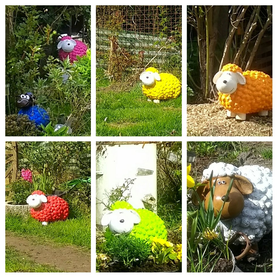 Ok. Vielleicht fehlten mir im Winter Farben und ich bin leicht durchgedreht. Ich fühle mich nun beobachtet hier