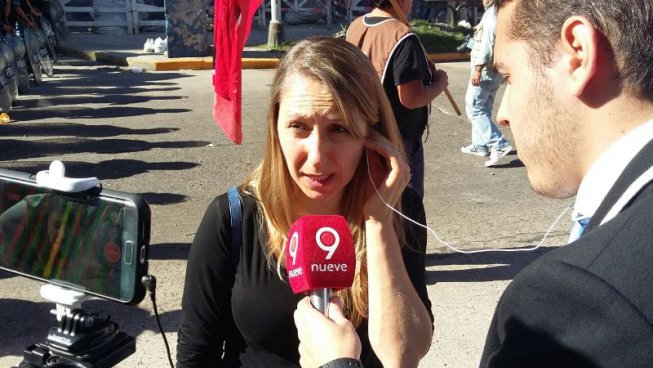 PTSPrensa's tweet photo. .@myriambregman en @canal9oficial: “El secretario de Seguridad forzó la represión en la Panamericana”  https://t.co/hfnFol996d https://t.co/IT65TwBl3w