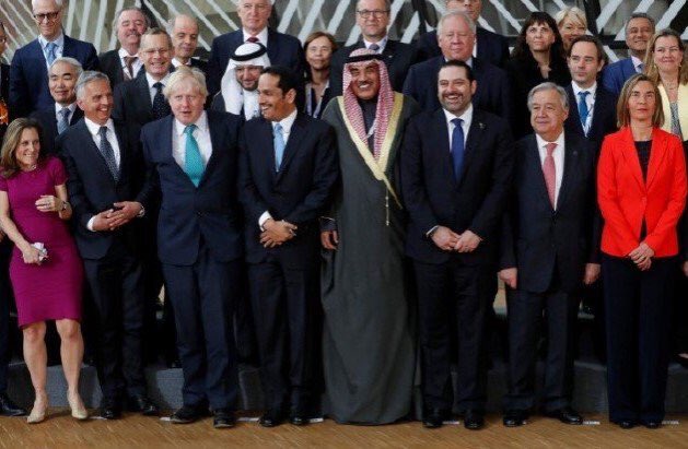 İDLİP için toplanan BM nin idlip toplantısı sonrası çektirdiği fotoğraf. Ne çİrkin bir dünyadayız...