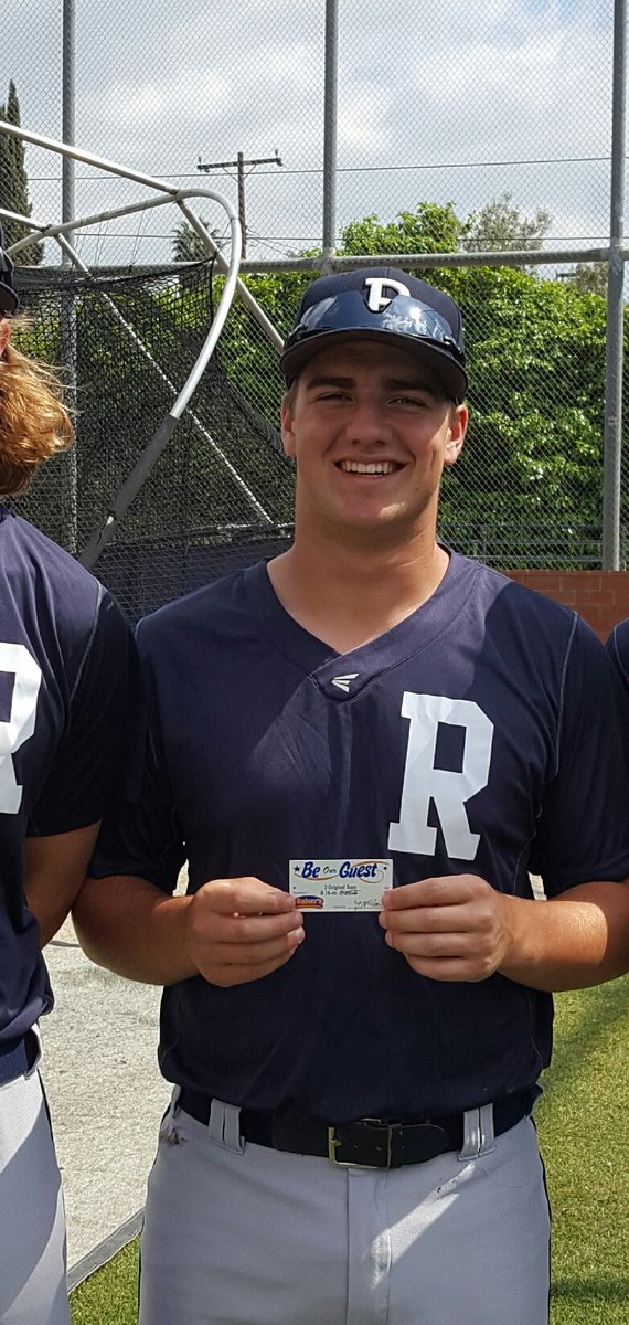 redlandsbsball's tweet photo. Congrats to Doug Haugh for being selected Male Athlete of the Year. Varsity football &amp; baseball, wind ensemble, 4.06 GPA. Grinder! https://t.co/9N89vHMUCb
