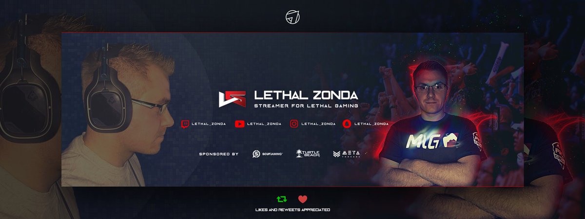 AimedCreative's tweet image. New banner for my man @Lethal_Zonda #lethalfam