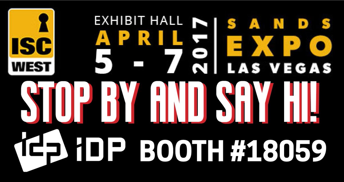IDPCard's tweet image. IDP Photo ID &amp;amp; Access Printers-An Innovative ID Card Printer Tech Leader! #ISCWest17 #ISCWest2017 #ISCW17 #ISCWest #Security #AccessControl