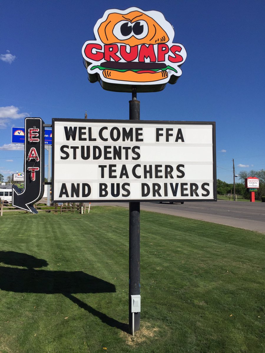 Welcoming all <a href="/TexasFFA/">Texas FFA</a> visitors today in #StephenvilleTx! Come by and see us on this gorgeous Texas day!! #grumpstx