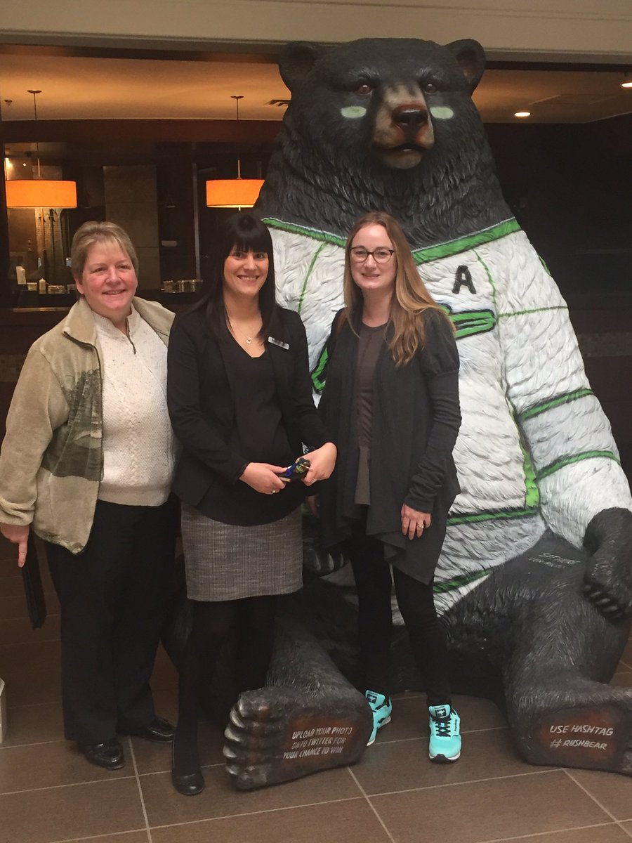 Ran into this guy siteing @RadissonSKTOON #RushBear