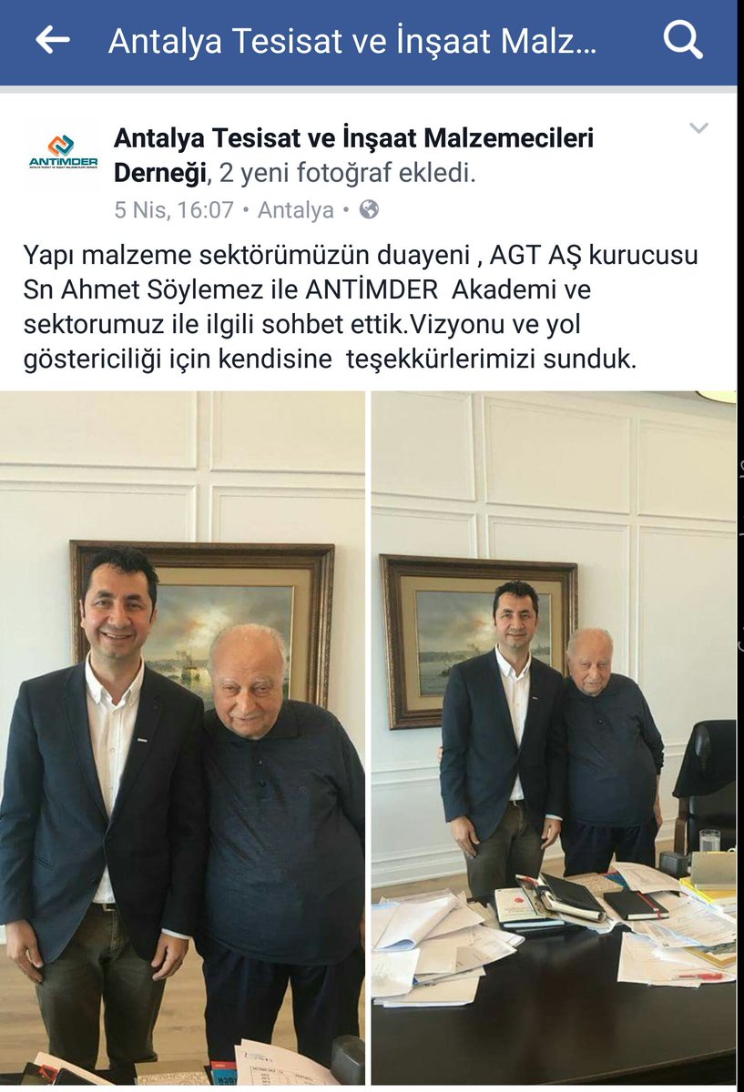 Antimder's tweet photo. Agt Ahşap Sn: Ahmet SÖYLEMEZ 'i ziyaret ettik desteklerinden ötürü teşekkürlerimizi sunarız #Agt #AgtAhşap #Antimder #AntimderAkademi https://t.co/fCkEy5vT4r