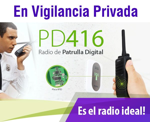 HyteraLatam's tweet photo. Producto de la semana #PD416 el Radio de Patrulla Digital, Ideal para Vigilancia Privada. Todo lo que se necesita en un solo radio #Hytera https://t.co/Z9HzZPWYjU