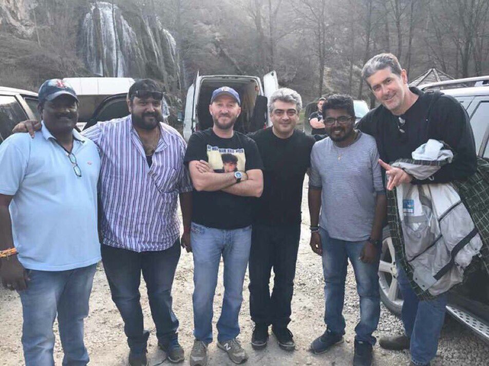 tamilnetworkapp's tweet photo. #Vivegam crew in Belgrade 🎥

#ThalaAjith #Kollywood https://t.co/RgKvFdLzPR