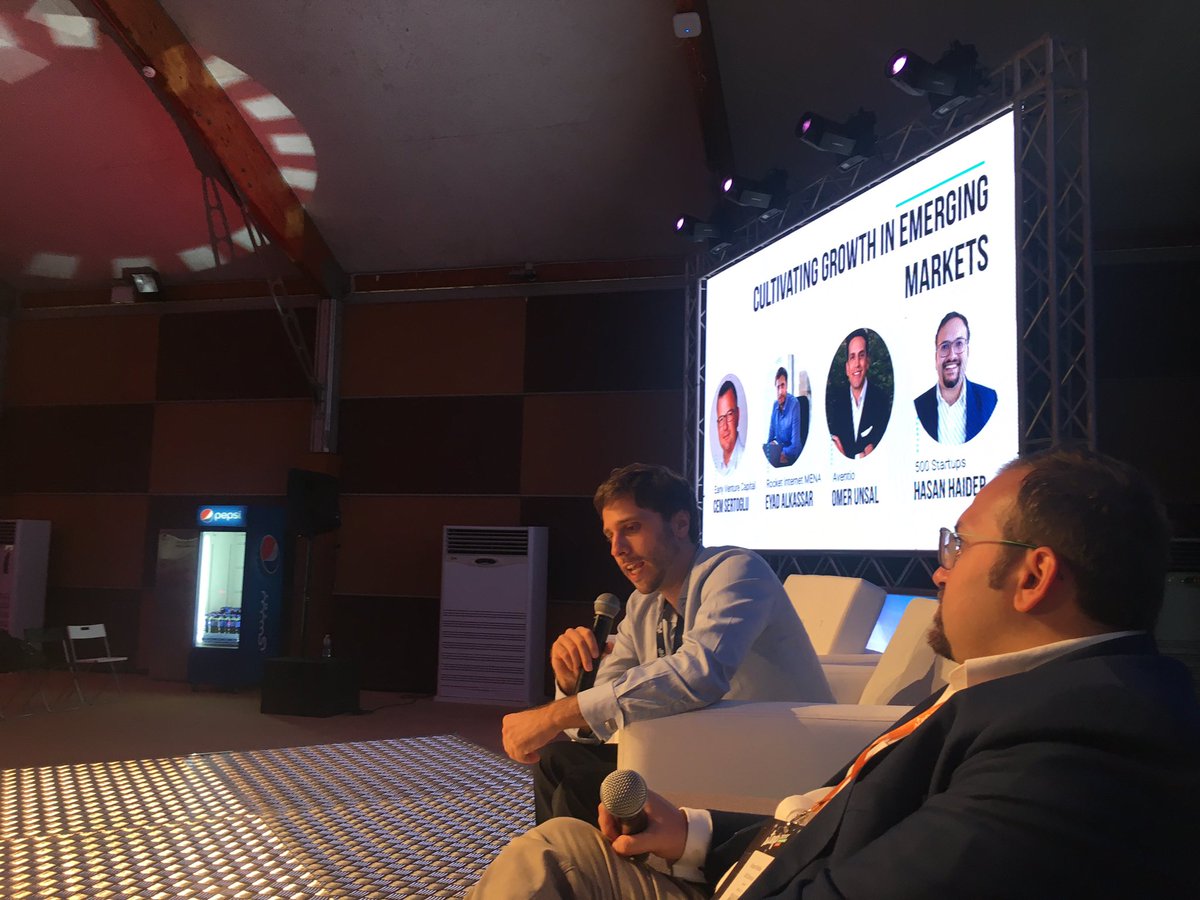 csertoglu's tweet image. Chatting on stage with Eyad, Hasan and Omer. #STEP2017