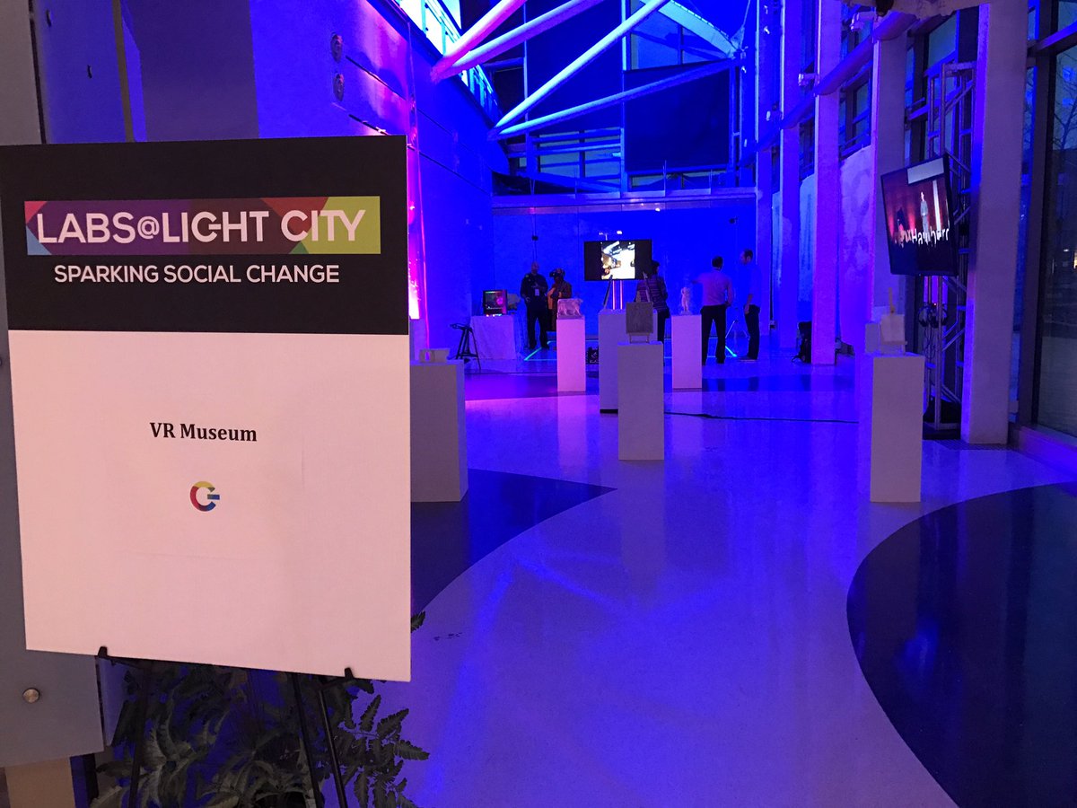 lookonmedia's tweet photo. Come check out our VR museum @LightCityBmore 6-8pm in IMET featuring awesome content from @TheEconomist @rekrei @BaltiVirtual https://t.co/bXasrCWwYw