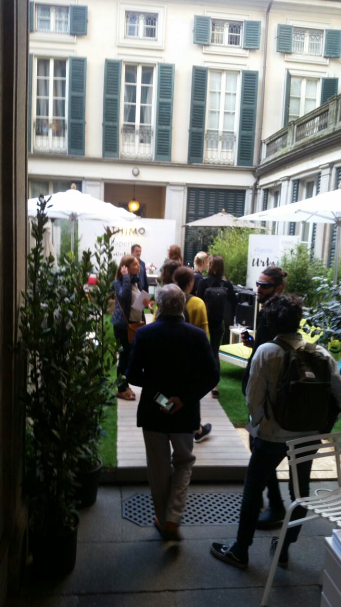 Roofingreen al <a href="/fuorisalone/">Fuorisalone.it</a> per <a href="/Ethimo/">Ethimo</a>: collezione "Allaperto" by #MatteoThun e #AntonioRodriguez. #MDW2017 #fuorisalone2017