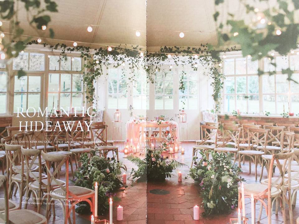 Have you picked up your copy of <a href="/Inspire_weds/">Inspire Weddings Mag</a>? We're head over heels with how beautiful The Ghost House looks! Copper, Candles &amp; Foliage 🌿👰🏼