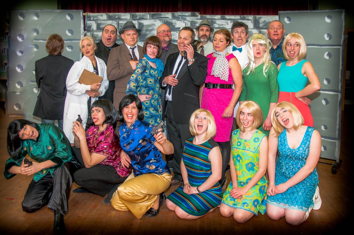 PCPstratford's tweet photo. This play is VERY SERIOUS! No Fun at all! Get Smart Opens Apr 21 @StratfordON City Hall. #comedy #theatre tix $20 @ https://t.co/5361m9an5d https://t.co/pVbRyBbJjy