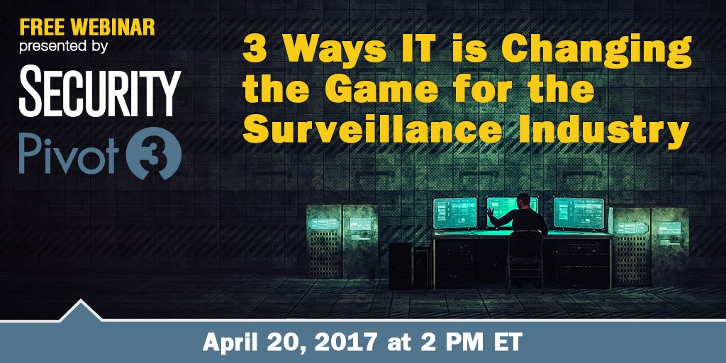 securitymag's tweet photo. Are you ready for the future of video surveillance? Find out in our upcoming webinar: https://t.co/4W0HVSgYX2 #SecurityWebinars https://t.co/1v5DerUfAW