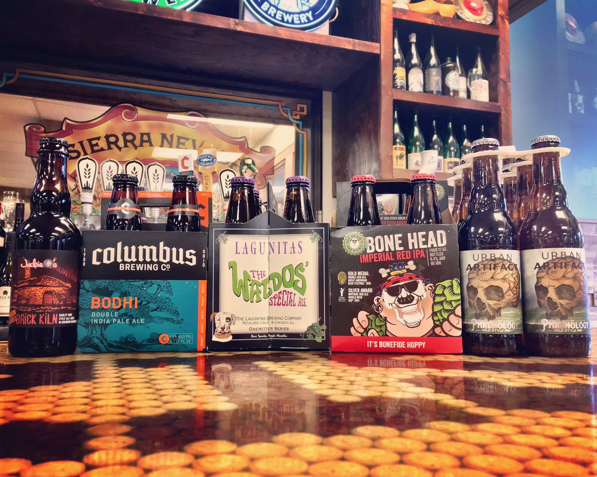RozisWineHouse's tweet photo. Beer Arrivals:
Jackie O's BB Brick Kiln
CBus Bodhi
Lagunitas Waldo
Fat Heads Bonehead Red
Urban Artifact Phenology https://t.co/Lu2EUzGLGv