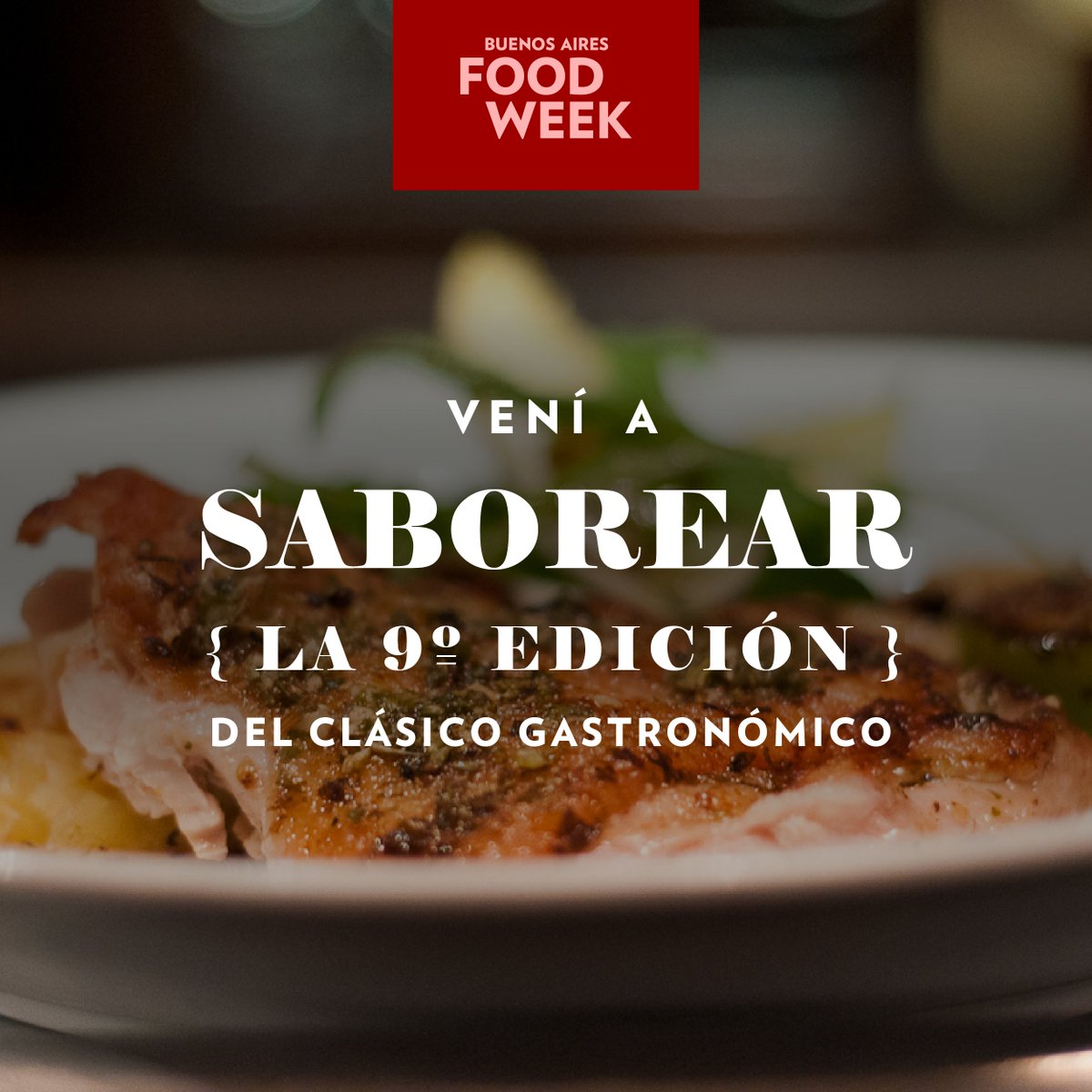 Golpeamos despacito una copa con una cuchara para anunciar que a partir de HOY quienes tengan tarjetas #AMEX pueden disfrutar de #BAFoodWeek