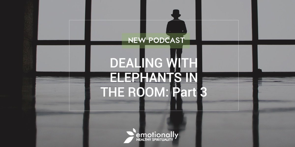 EHDiscipleship's tweet image. God so often uses #elephantsintheroom as gifts to grow us out of our childishness into becoming godly, adult leaders emotionallyhealthy.org/dealing-elepha…