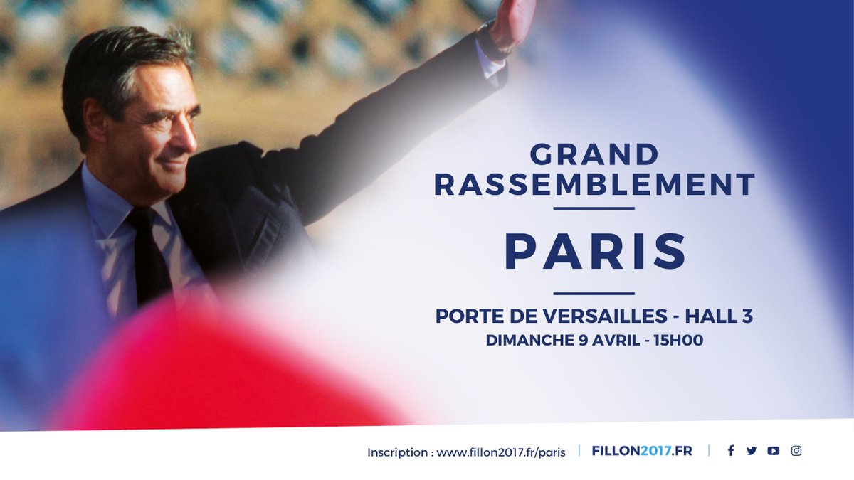 vpecresse's tweet photo. Nous vous attendons nombreux autour de @FrancoisFillon dimanche à la Porte de Versailles #FillonParis #Fillon2017 🇫🇷 https://t.co/gN1ykw59Bx https://t.co/Tnv0naPuyB