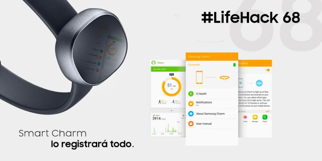 samsungmobilemx's tweet photo. En el momento que quieras revisa todas tus actividades del día con #SmartCharm. https://t.co/v5jrwSn39F https://t.co/CkWwvkM2sI
