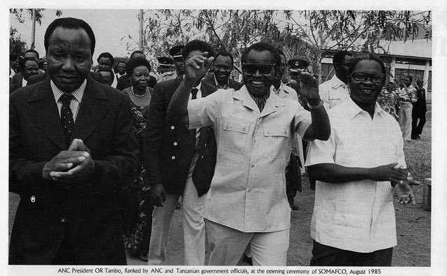 MYANC's tweet image. SPEECH BY OR TAMBO AT SOLOMON MAHLANGU FREEDOM COLLEGE - SOMAFCO (1984) anc.org.za/content/speech… #Kalushi #SolomonMahlangu #RememberKalushi