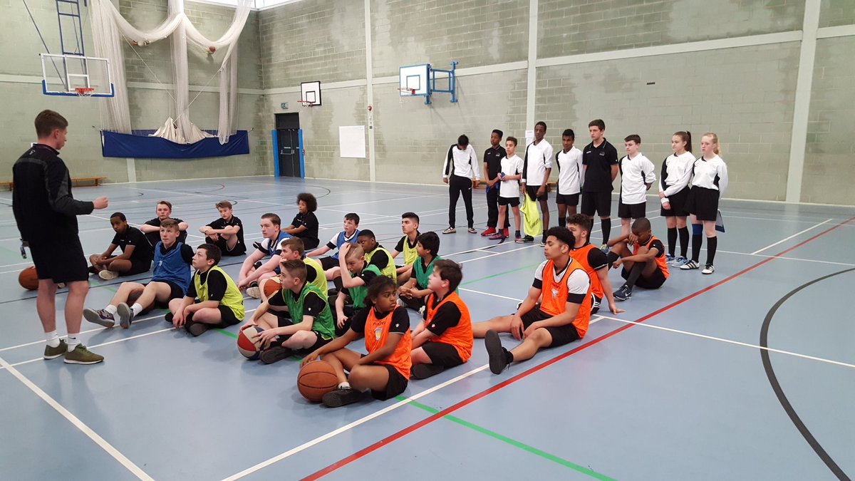 FollowDECTC's tweet photo. Another 'slam dunk' for the Sports Leadership Academy! Amazing basketball tournament run by pupils FOR the pupils #DECSPE #bball #leaders https://t.co/LCDWF3H5Ir