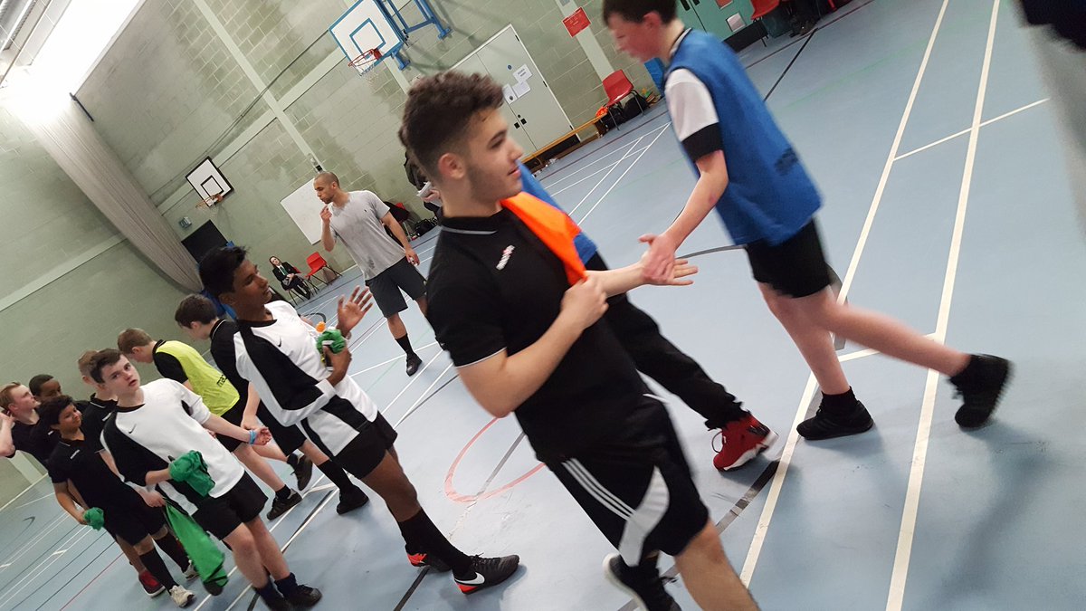 FollowDECTC's tweet photo. Another 'slam dunk' for the Sports Leadership Academy! Amazing basketball tournament run by pupils FOR the pupils #DECSPE #bball #leaders https://t.co/LCDWF3H5Ir