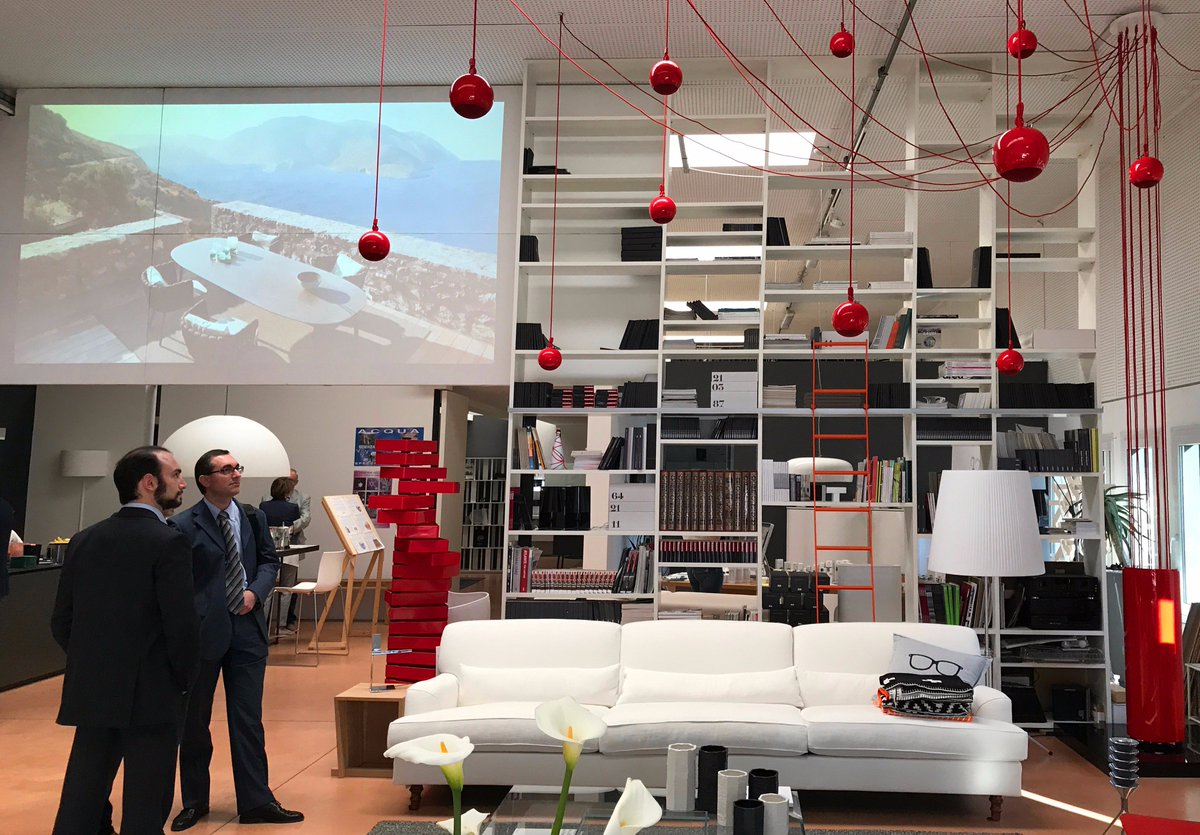 ElipsonOfficial's tweet photo. The @ElipsonOfficial #Soundtree now adorns the Italian architecture showroom : Media Center Studio. https://t.co/IlLjzsmyKB
