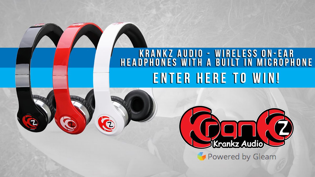 KrankzAudio's tweet image. We're giving away a pair of #Krankz #Bluetooth #Headphones! Click the link below to enter. #giveaway #free #contest

gleam.io/g55pJ/krankz-a…
