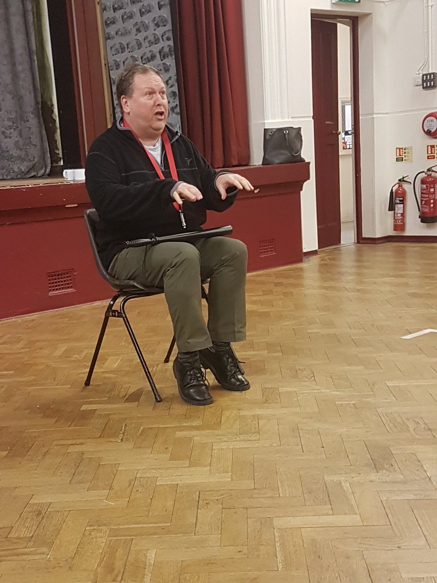 FFBOS's tweet photo. Some great photos from last night's rehearsal #ffbos #sweeneytodd #sondheim @The_Dugdale https://t.co/kz0mEVFa3o