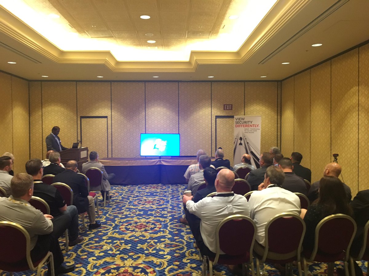 Salient_Central's tweet photo. @SalientSys kicking off day 2 of #ISCWest with a sneak peak of v5.0 for our customers. Come by booth 26041 to sign up for the sneak peek. https://t.co/hy6xPgqnxz