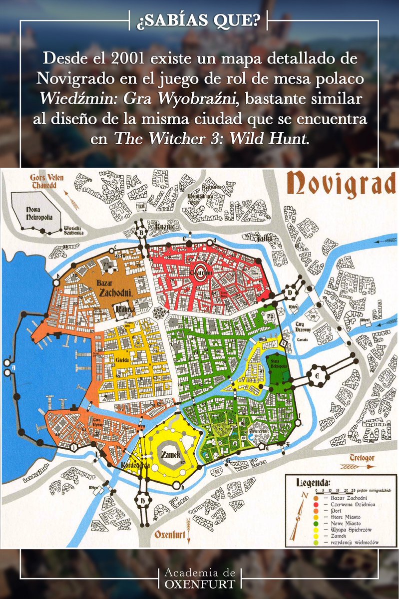 Academia de Oxenfurt tweet media