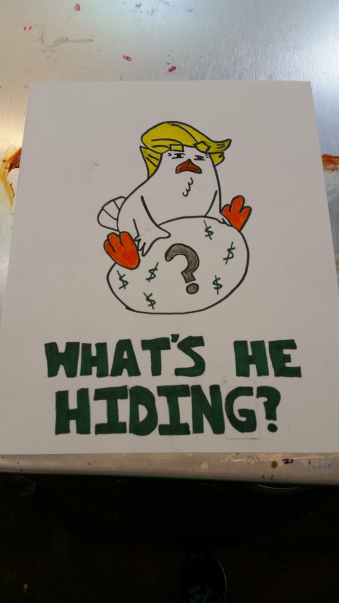 TaxMarchAustin's tweet photo. What's #ChickenDon hiding? Tell us what you think at our second #TaxMarchAustin sign party TOMORROW!

https://t.co/qQnQlILUYO https://t.co/5Lz8p54tgC