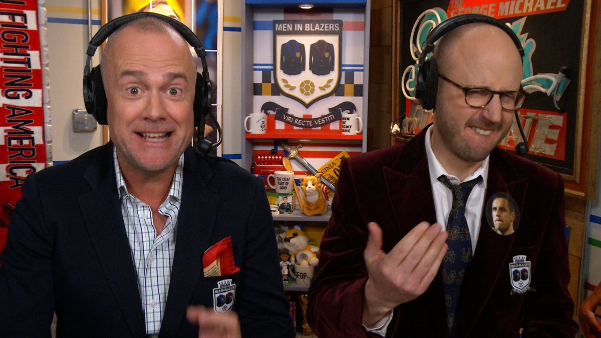 MenInBlazers's tweet photo. GIVEAWAY: Which PL characters do MIB's @ThomasPinkUSA threads represents+why? Answer to WIN https://t.co/jgddCDsp8N #BaldCouture #outfox #ad https://t.co/hzn9RCVlqD