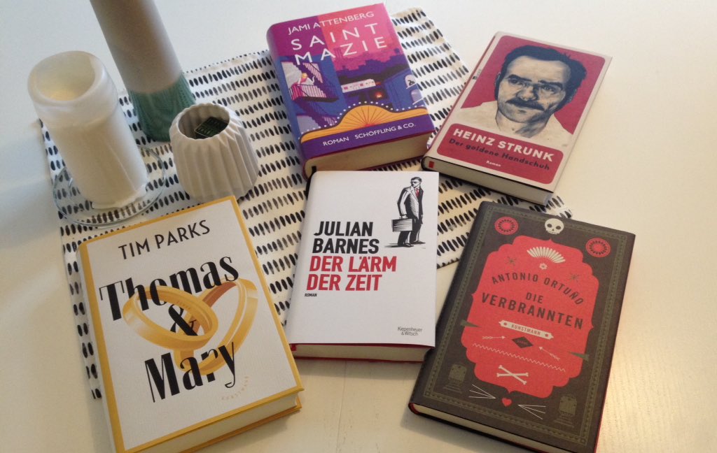 j_sonderfall's tweet photo. Gelesen im März: @schoeffling @rowohlt @KiWi_Verlag @Kunstmannverlag - Favorit von all time favorite Julian Barnes. https://t.co/J0jneEC1KE