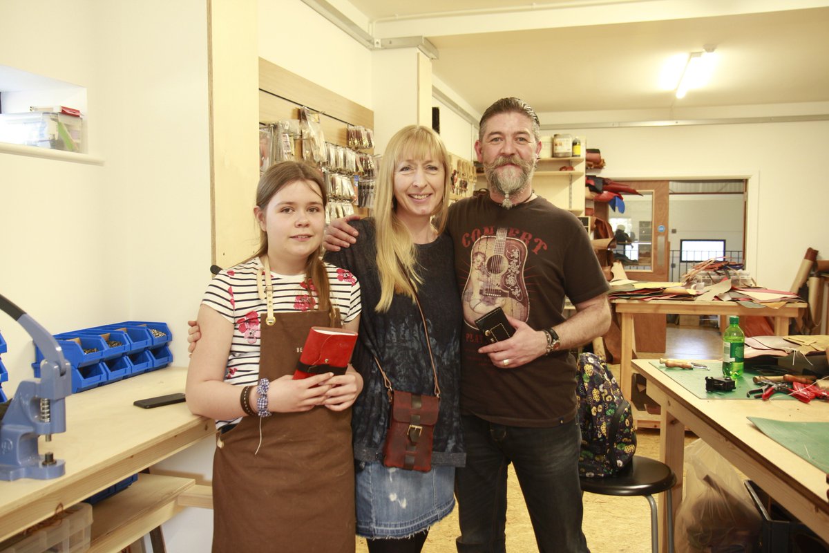 What a fabulous group of makers at our Kit Class yesterday #bethemaker #mycreativelife #leather #leathermaking