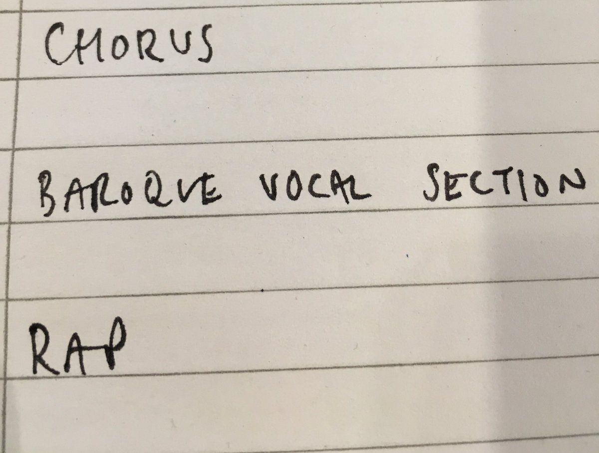 Our song structures can be quite #lurching