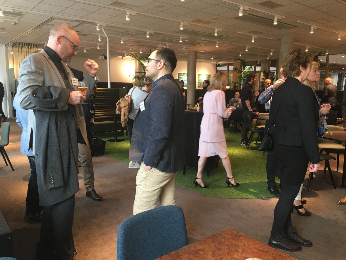 Just nu på vår workspace i Malmö: Härlig stämning och otroligt spännande mix av människor.