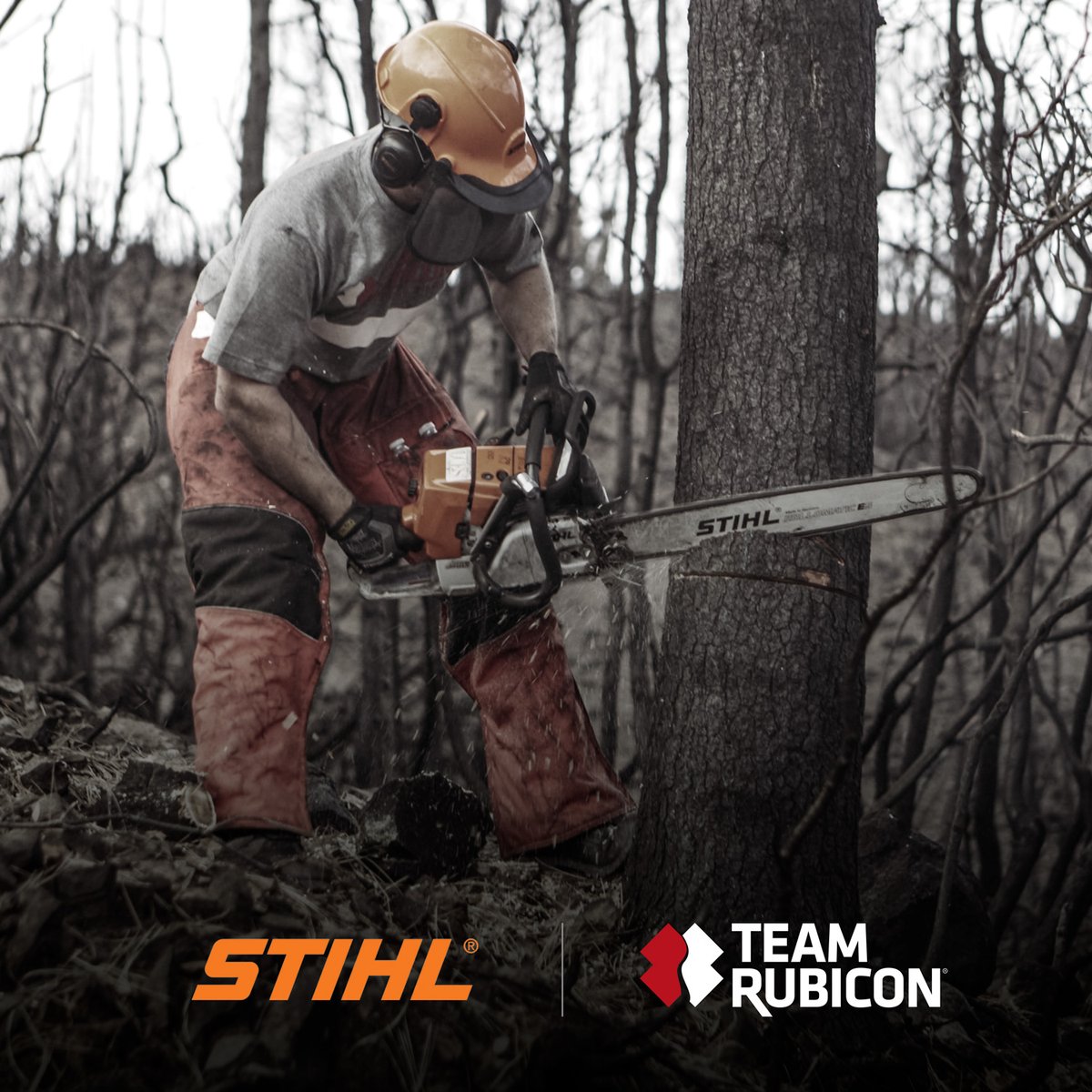 Our volunteer sawyers are pretty pumped that <a href="/STIHLUSA/">STIHL USA</a> has joined our ranks. Learn more about our partnership. bit.ly/2nHXYaY