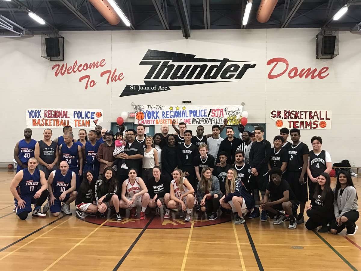 St. Joan of Arc CHS on Twitter: "SJA's Student / @YRP Charity Basketball Game has begun! https://t.co/F7vEVVKoow" / Twitter