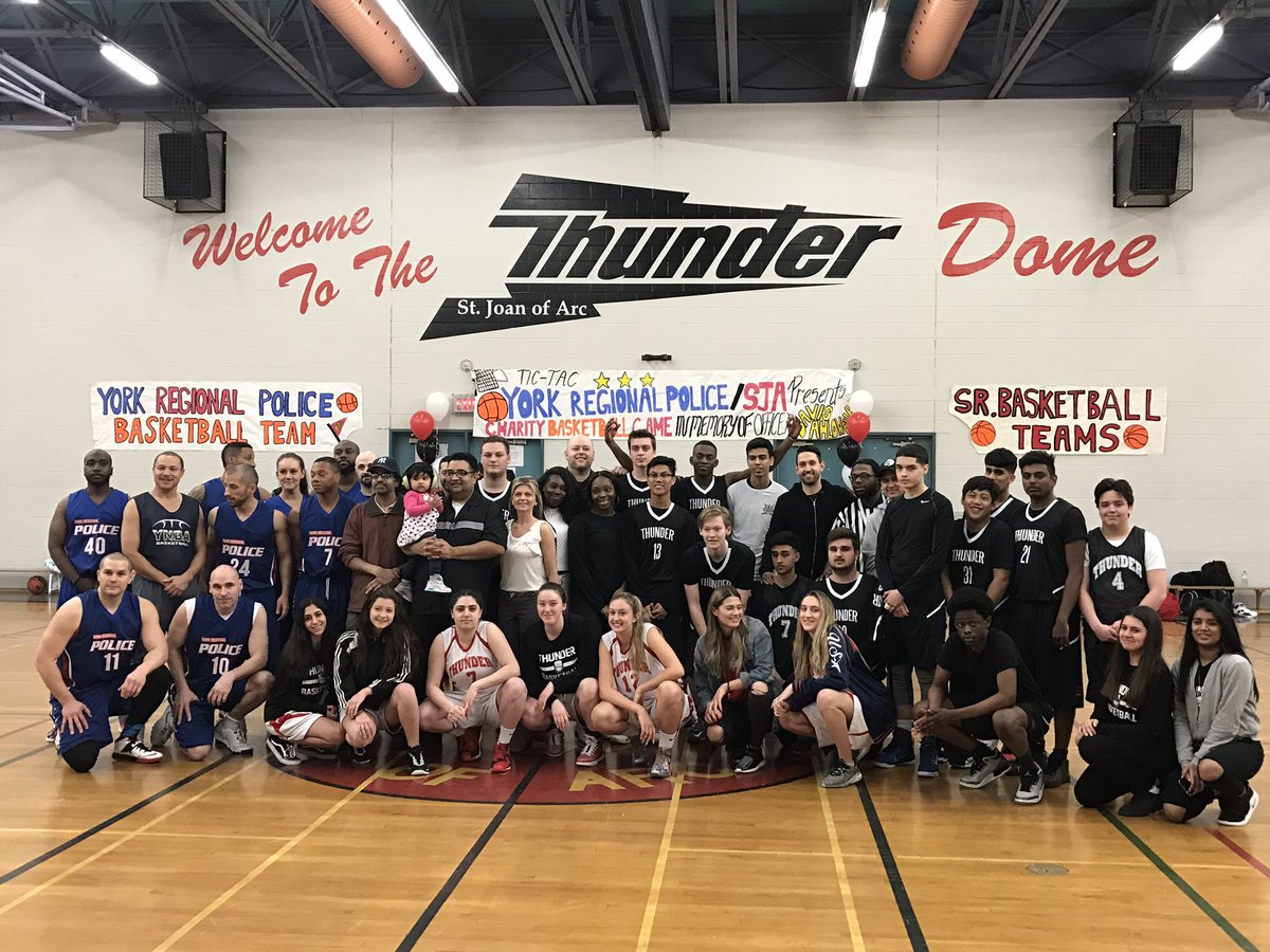 St. Joan of Arc CHS on Twitter: "SJA's Student / @YRP Charity Basketball  Game has begun! https://t.co/F7vEVVKoow" / Twitter