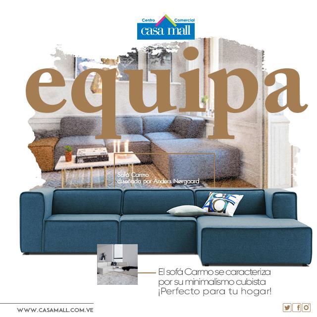 El sofá Carmo con forma de L es ideal para esos espacios grandes, encuéntralo en @BoconceptVE  #NivelLosNaranjos